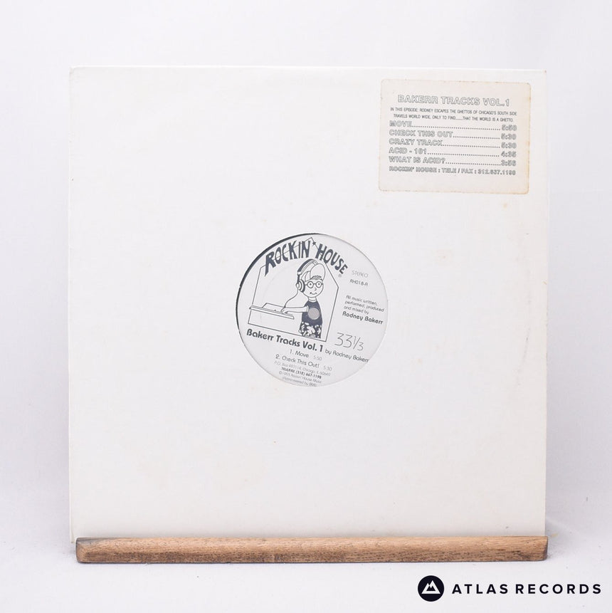 Rodney Bakerr Bakerr Tracks Vol. 1 12" Vinyl Record - Front Cover & Record