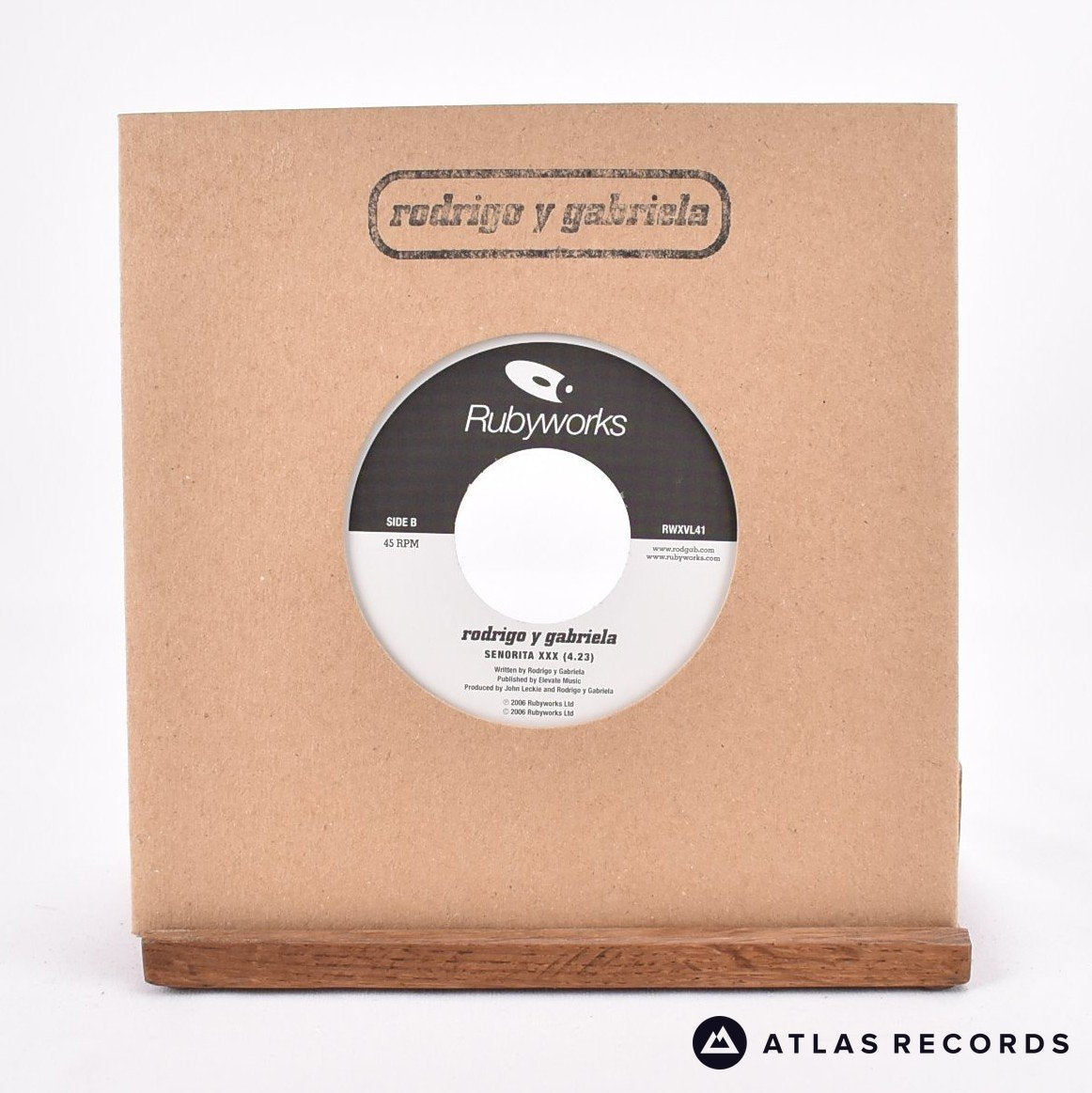 Rodrigo Y Gabriela Stairway To Heaven 7" Vinyl Record - In Sleeve