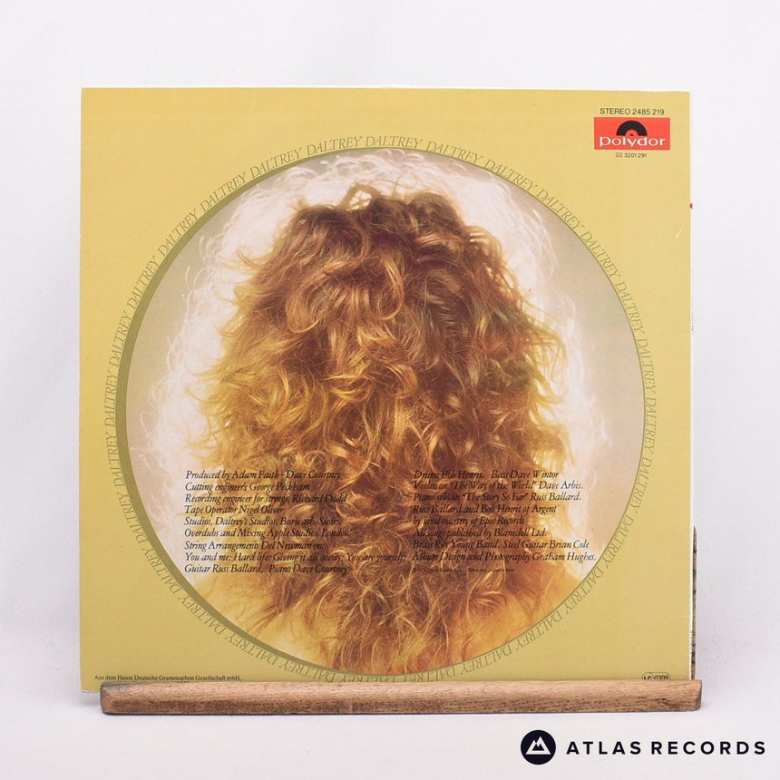 Roger Daltrey - Daltrey - LP Vinyl Record - EX/EX