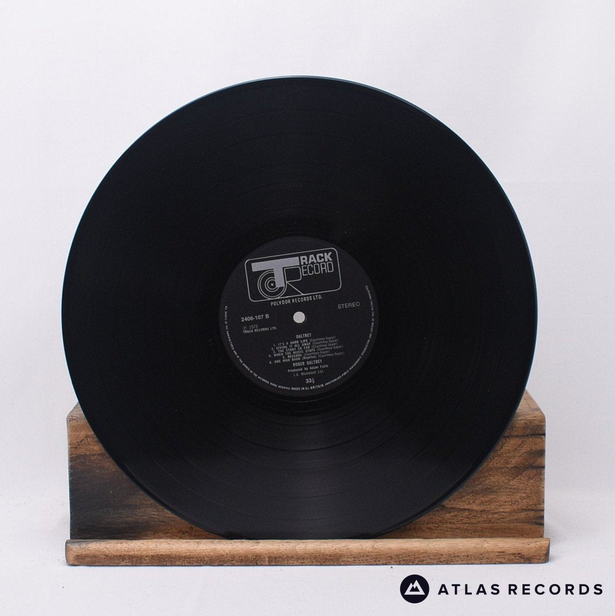 Roger Daltrey Daltrey LP Vinyl Record VG+/EX – Atlas Records