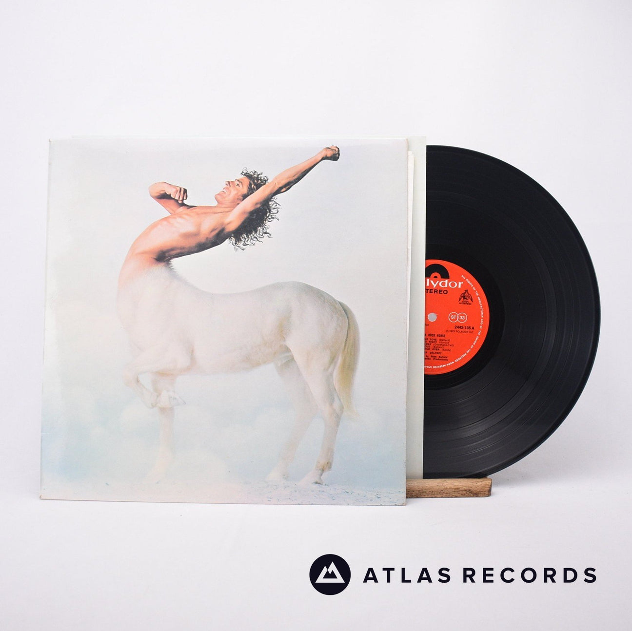 Roger Daltrey Ride A Rock Horse LP Vinyl Record - Front Cover & Record