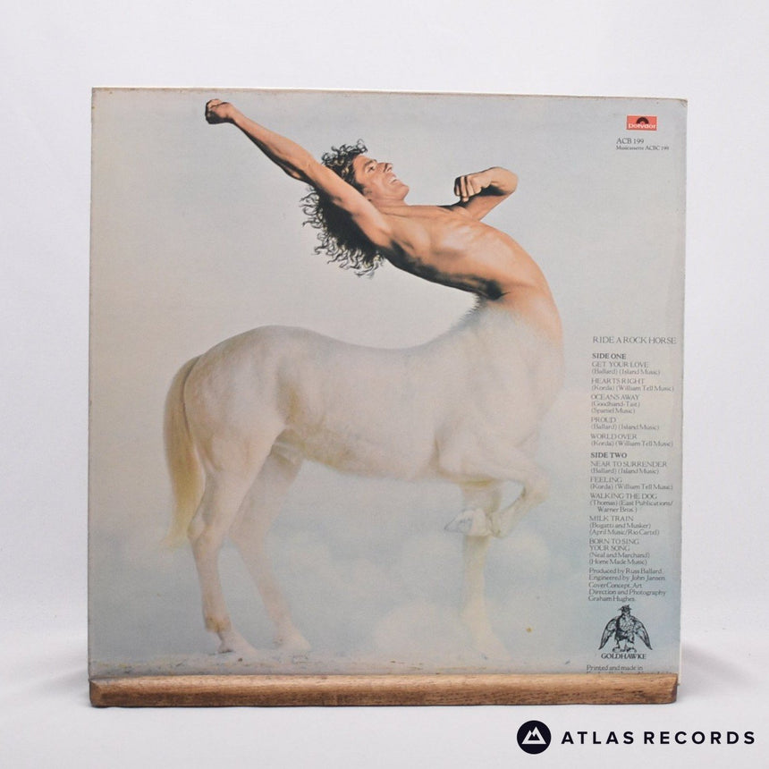 Roger Daltrey - Ride A Rock Horse - LP Vinyl Record - VG+/VG+