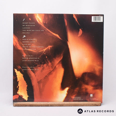 Roger Hodgson - Hai Hai - LP Vinyl Record - EX/EX