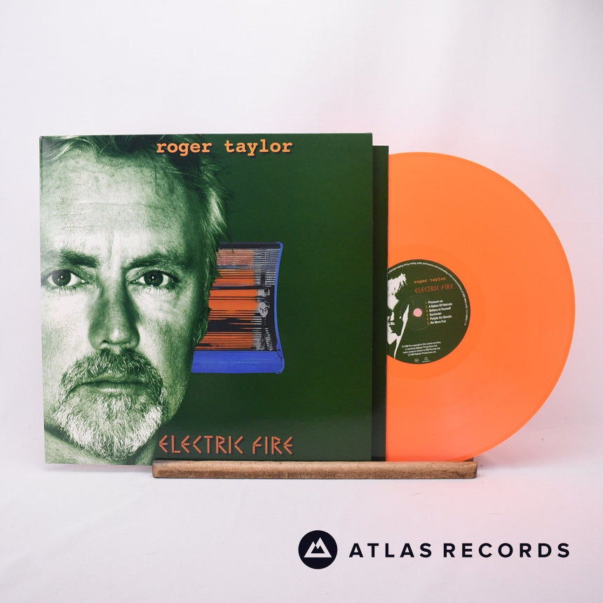 Roger Taylor Electric Fire LP Vinyl Record - Front Cover & Record