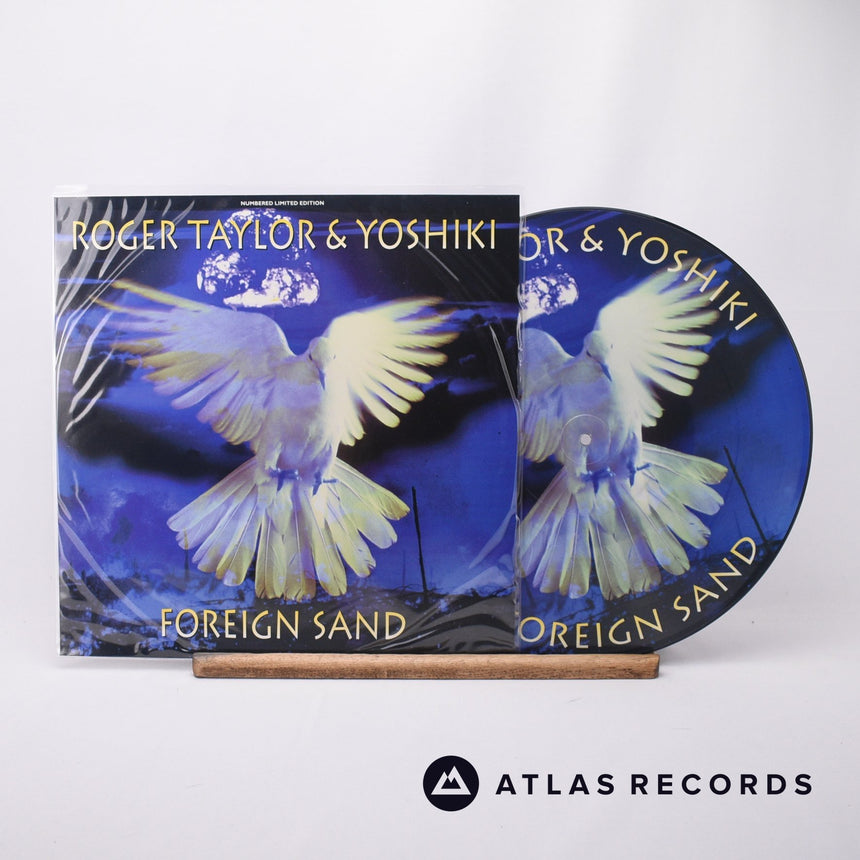 Roger Taylor Foreign Sand 12" Vinyl Record - Front Cover & Record