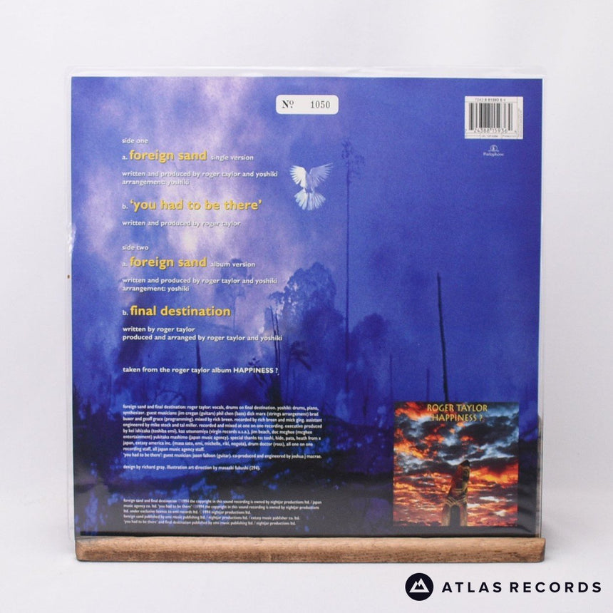 Roger Taylor - Foreign Sand - Limited Edition 12" Vinyl Record - NM/EX