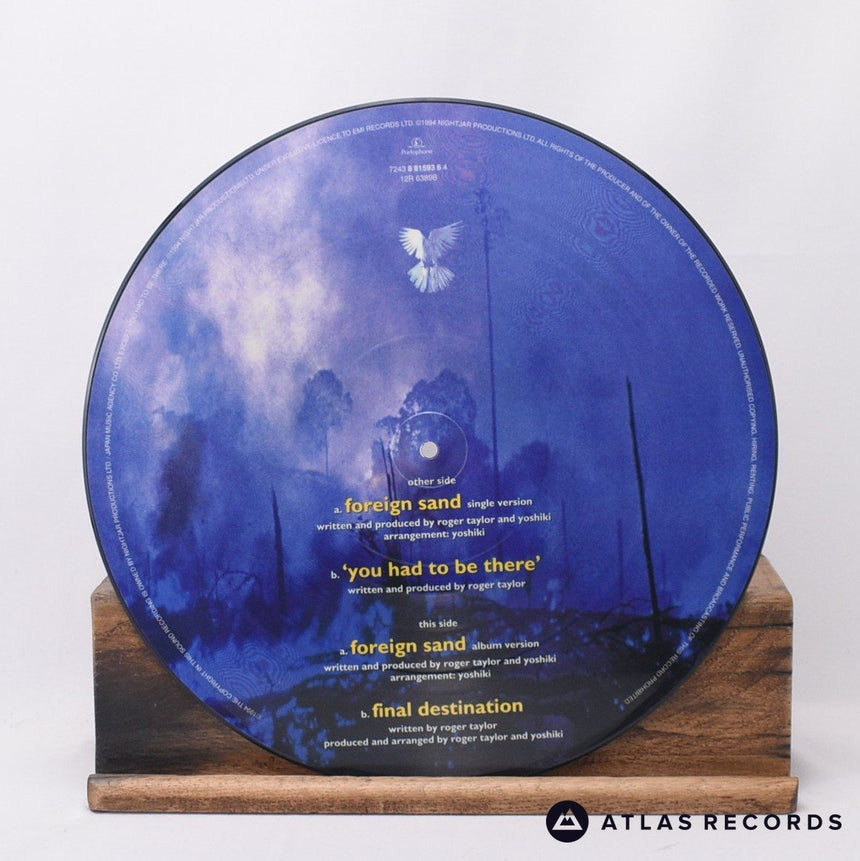 Roger Taylor - Foreign Sand - Limited Edition 12" Vinyl Record - NM/EX