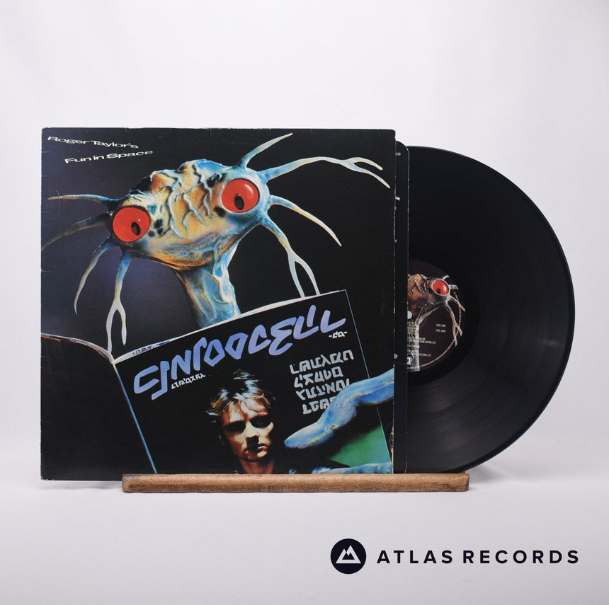 Roger Taylor Roger Taylor's Fun In Space LP Vinyl Record - Front Cover & Record