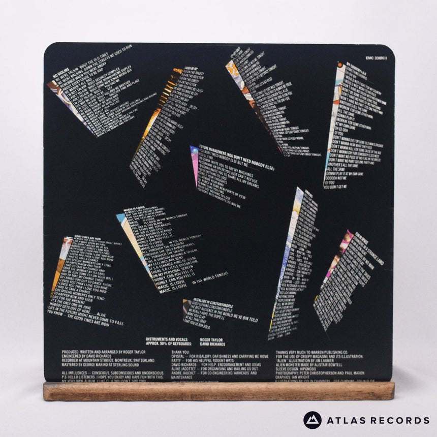 Roger Taylor - Roger Taylor's Fun In Space - A-1 B-1 LP Vinyl Record - VG+/VG+