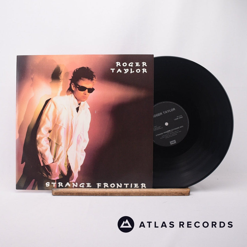 Roger Taylor Strange Frontier 12" Vinyl Record - Front Cover & Record
