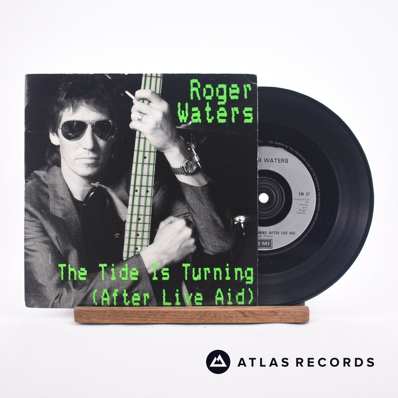 Roger Waters The Tide Is Turning 7" Vinyl Record - Front Cover & Record