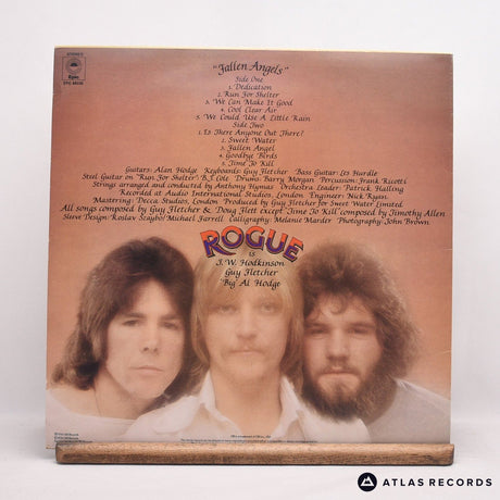 Rogue - Fallen Angels - Lyric Sheet LP Vinyl Record - VG+/VG+