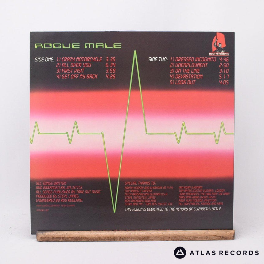 Rogue Male - First Visit - LP Vinyl Record - EX/EX