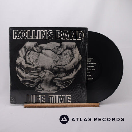 Rollins Band Life Time LP Vinyl Record - Front Cover & Record