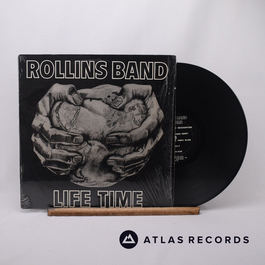 Rollins Band Life Time LP Vinyl Record - Front Cover & Record