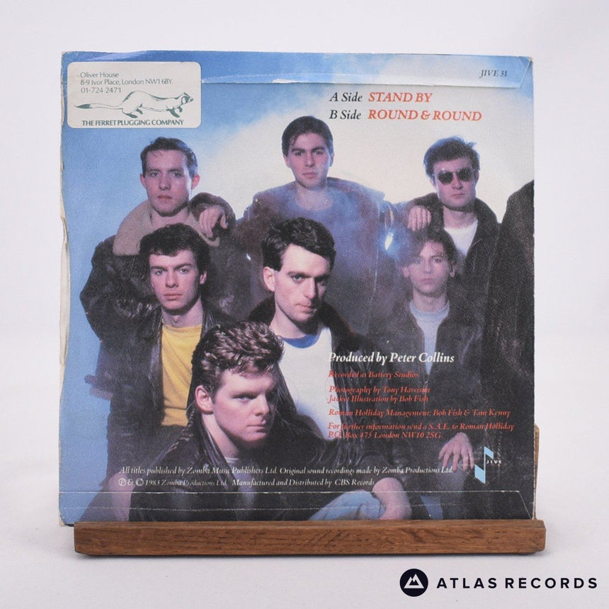 Roman Holliday - Stand By - Textured Sleeve 7" Vinyl Record - VG+/VG+