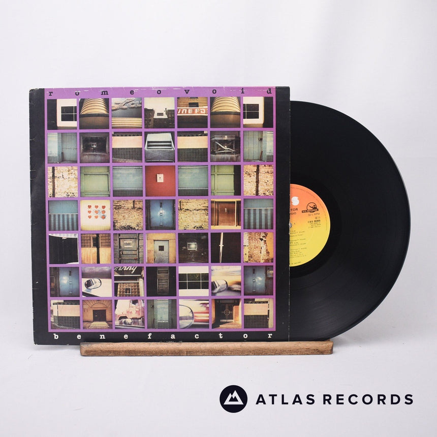 Romeo Void Benefactor LP Vinyl Record - Front Cover & Record