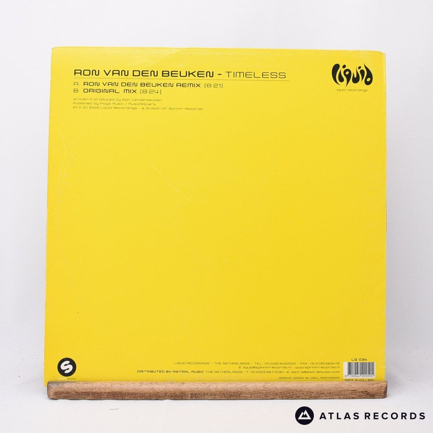 Ron Van Den Beuken - Timeless - 12" Vinyl Record - VG+/VG+