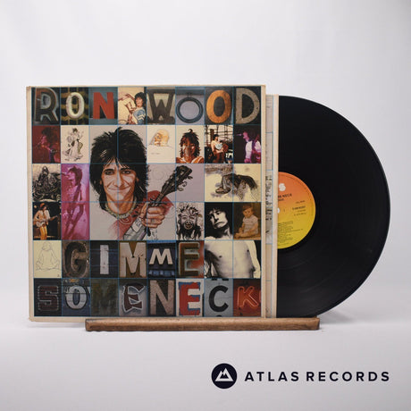 Ron Wood Gimme Some Neck LP Vinyl Record - Front Cover & Record