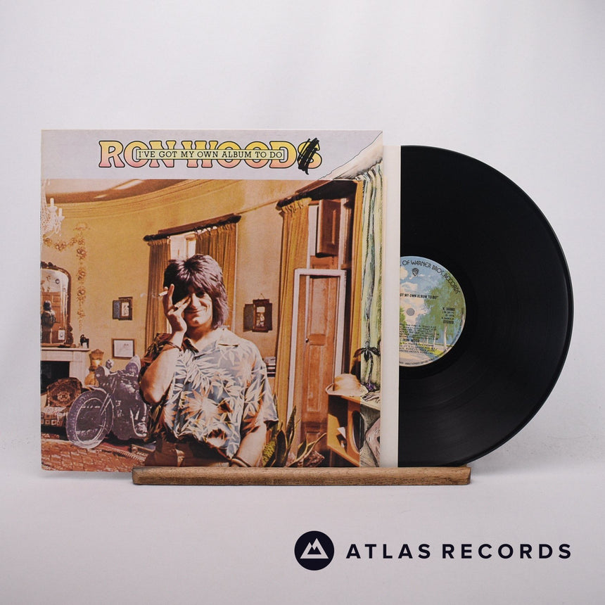 Ron Wood I've Got My Own Album To Do LP Vinyl Record - Front Cover & Record