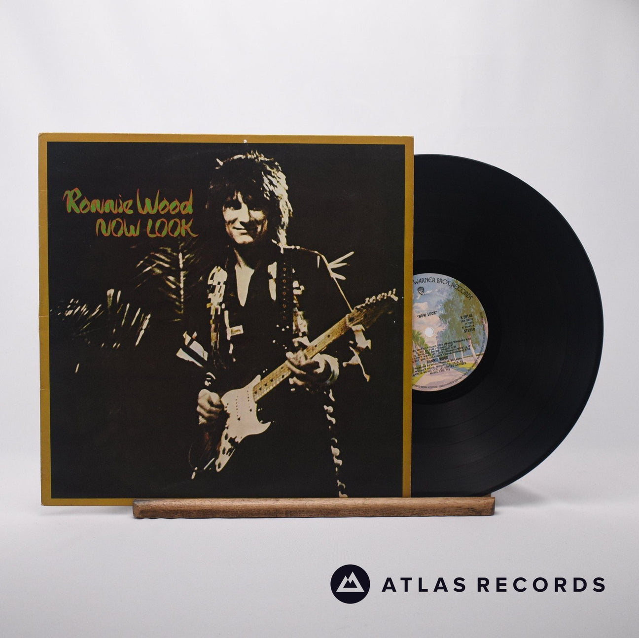 Ron Wood Now Look LP Vinyl Record - Front Cover & Record