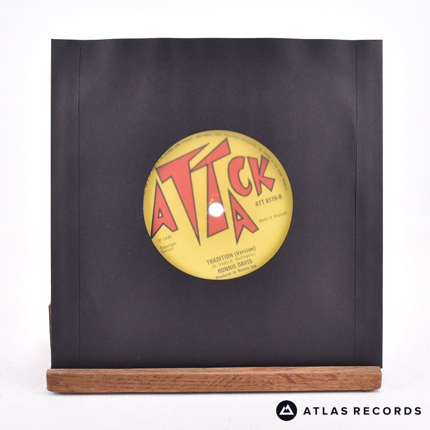 Ronnie Davis - Tradition - 7" Vinyl Record - VG+