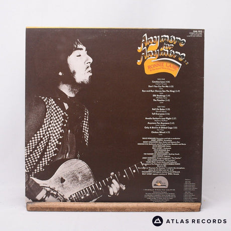 Ronnie Lane & Slim Chance - Anymore For Anymore - LP Vinyl Record - EX/EX