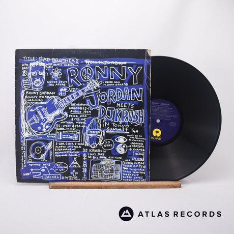 Ronny Jordan Bad Brothers 12" Vinyl Record - Front Cover & Record