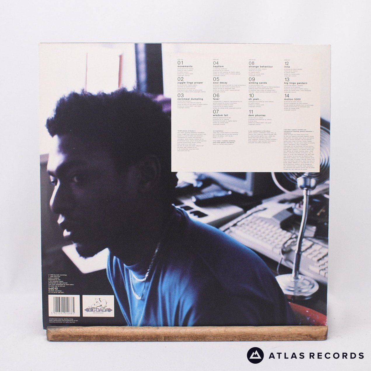 Roots Manuva Brand New Second Hand 2 x LP Vinyl Record EX/EX