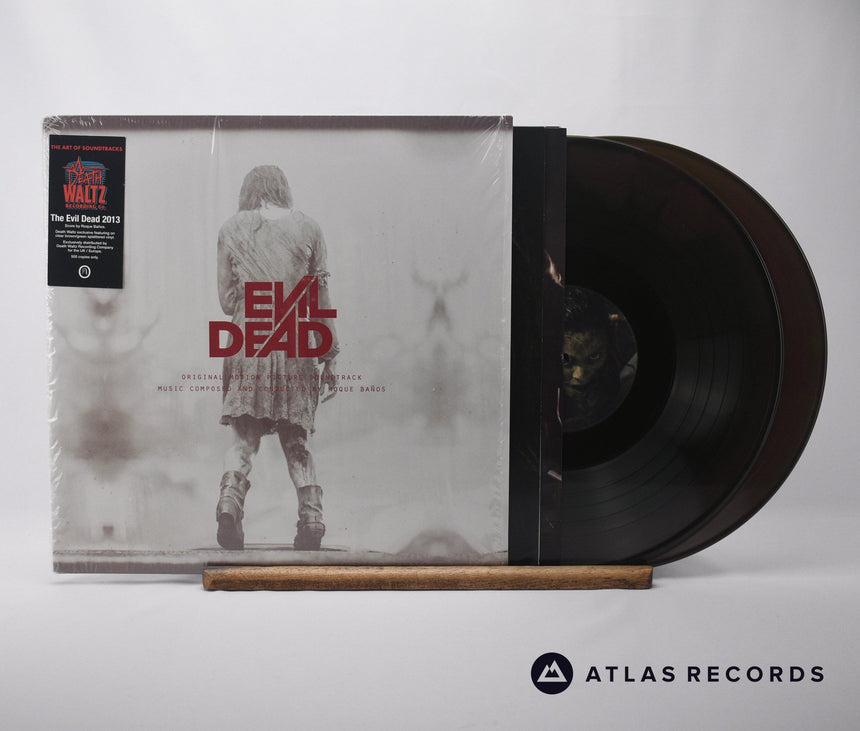 Roque Baños Evil Dead - Original Motion Picture Soundtrack Double LP Vinyl Record - Front Cover & Record