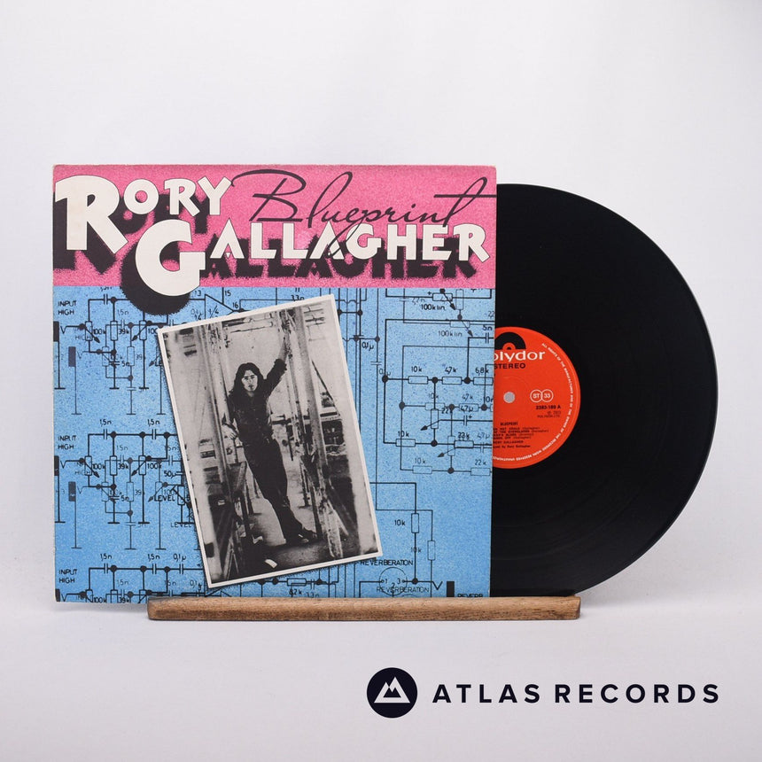 Rory Gallagher Blueprint LP Vinyl Record - Front Cover & Record