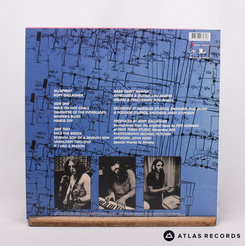 Rory Gallagher - Blueprint - 180G 1A 1B LP Vinyl Record - NM/NM