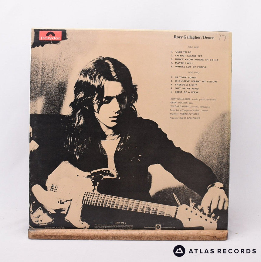 Rory Gallagher - Deuce - Italy LP Vinyl Record - VG+/EX