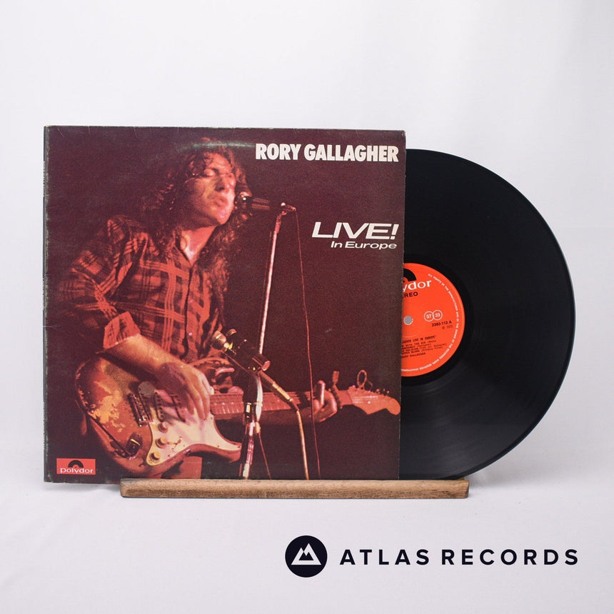 Rory Gallagher - Live! In Europe - Gatefold A//2 B//1 LP Vinyl Record - VG+/EX