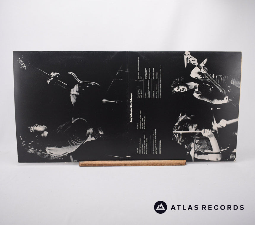 Rory Gallagher - Live! In Europe - Gatefold A//2 B//1 LP Vinyl Record - EX/VG+