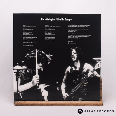 Rory Gallagher - Live! In Europe - Reissue LP Vinyl Record - EX/EX