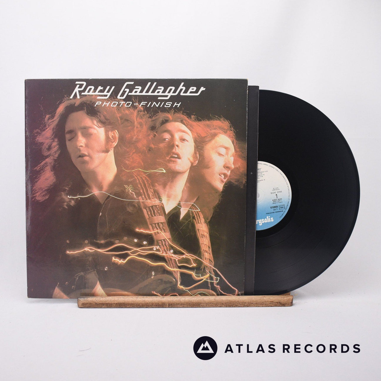 Rory Gallagher Photo-Finish LP Vinyl Record - Front Cover & Record