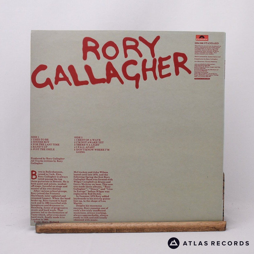 Rory Gallagher - Rory Gallagher - LP Vinyl Record - EX/VG+