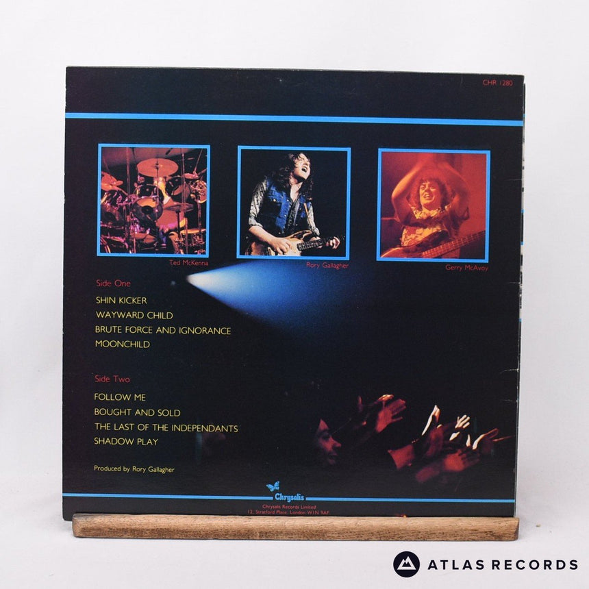 Rory Gallagher - Stage Struck - No 7' LP Vinyl Record - VG+/EX