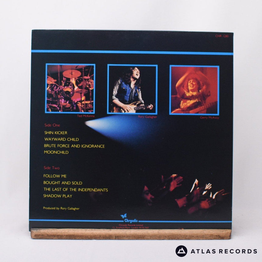 Rory Gallagher - Stage Struck - LP Vinyl Record - EX/EX