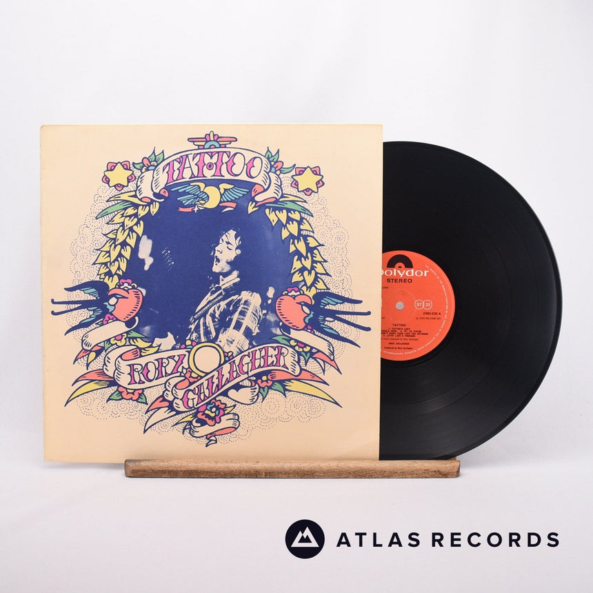 Rory Gallagher Tattoo LP Vinyl Record - Front Cover & Record