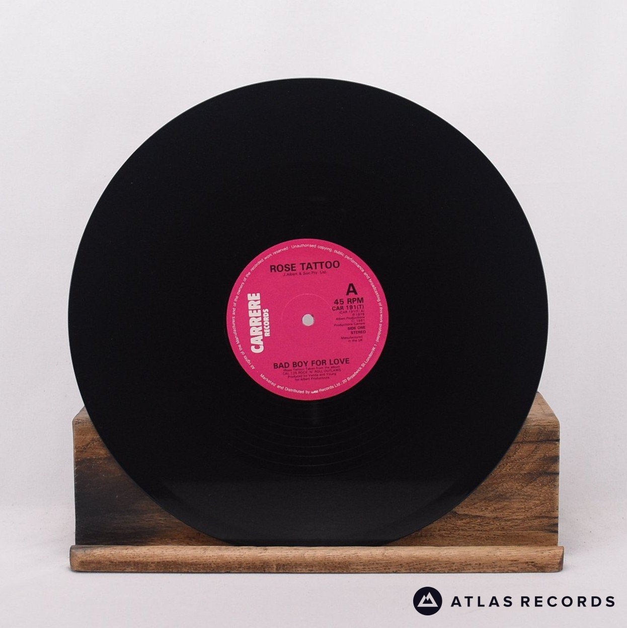 Rose Tattoo Bad Boy For Love 12" Vinyl Record - In Sleeve
