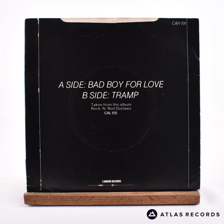 Rose Tattoo - Bad Boy For Love - Strawberry 7" Vinyl Record - VG+/EX