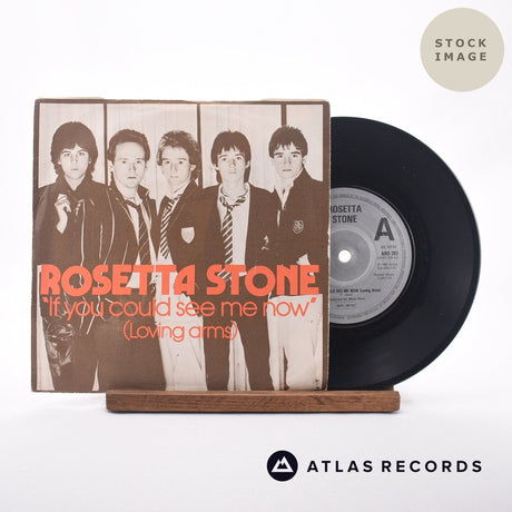 Rosetta Stone If You Could See Me Now 7" Vinyl Record - Sleeve & Record Side-By-Side