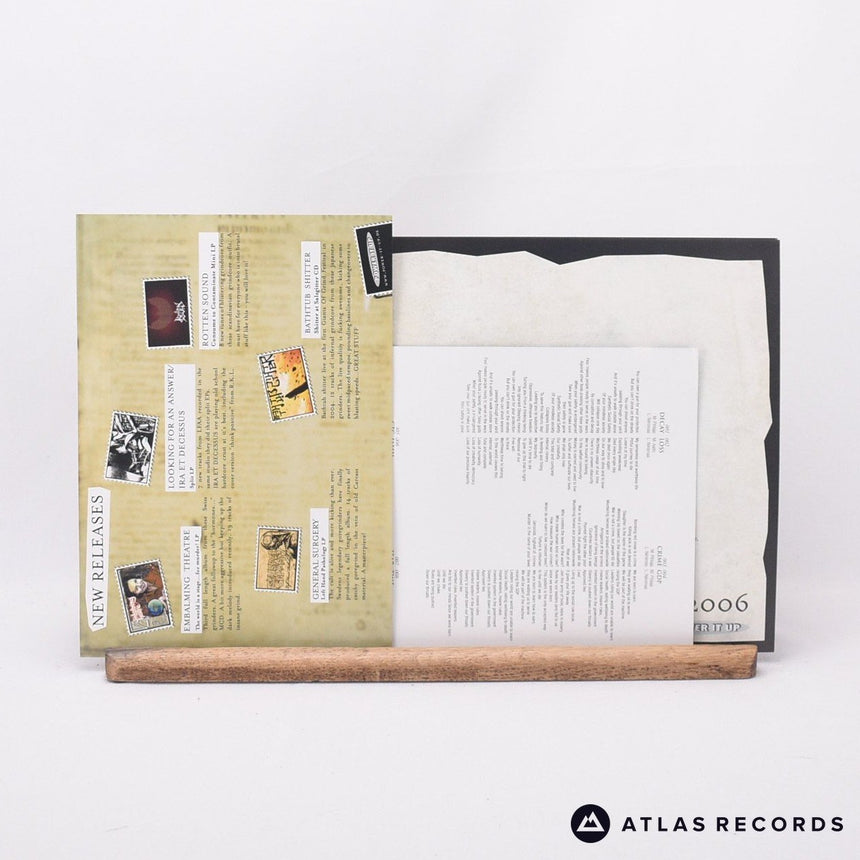 Rotten Sound - Consume To Contaminate - Insert 12" Vinyl Record - VG+/EX