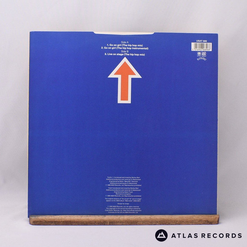 Roxanne Shanté - Go On Girl / Live On Stage - 12" Vinyl Record - EX/EX