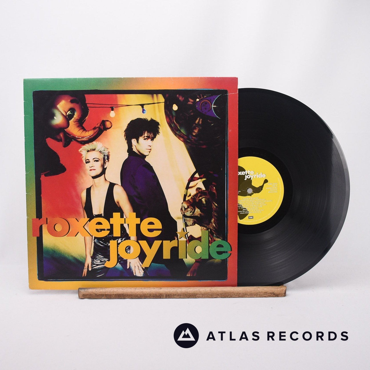 Roxette Joyride LP Vinyl Record - Front Cover & Record