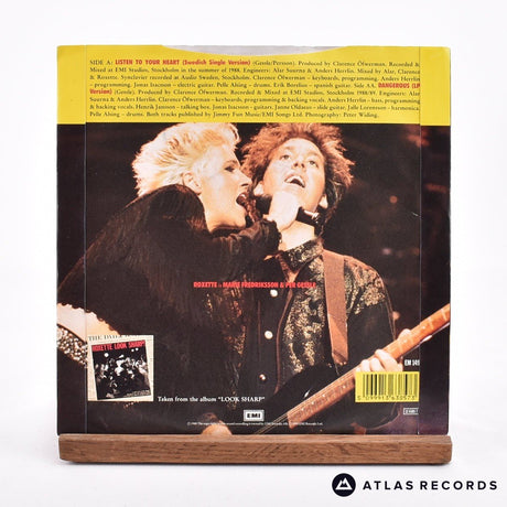 Roxette - Listen To Your Heart - 7" Vinyl Record - EX/EX