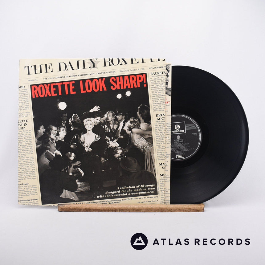 Roxette Look Sharp! LP Vinyl Record - Front Cover & Record