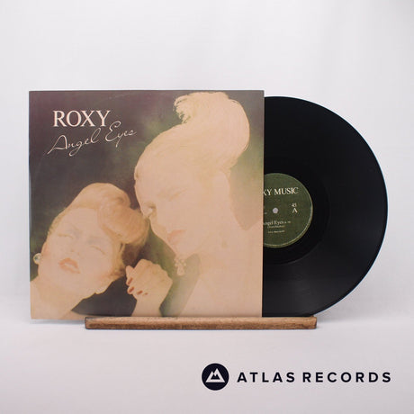 Roxy Music Angel Eyes 12" Vinyl Record - Front Cover & Record